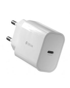 DEVIA Adapter Smart PD Quick Charger V2 20w, bela - 21769-1