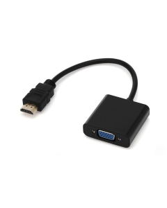 Adapter HDMI na VGA crni - 044989