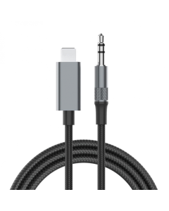 Adapter LDNIO LSY81i iPhone Lightning na 3.5mm muski crni 1m - 221403