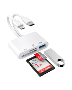 Adapter Lightning, Type-C na SD card čitač