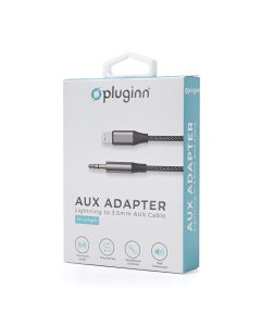 Adapter Pluginn 3.5mm na Lightning 1m crni - 221110-1