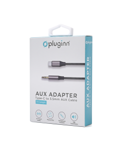 Adapter Pluginn 3.5mm na Type C 1m crni - 221109