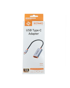 Adapter Sotako Type-C na HDMI 0.2m crni - 617367