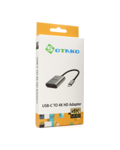 Adapter Sotako Type-C na HDMI 4K 60 HZ 0.15 sivi - 617374