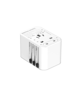 Adapter strujni travel LDNIO Z9 UK/EU/US/AU 1xUSB + 2xUSB-C ports 20W beli - 618980