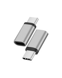 Adapter Type-C muski na Micro USB zenski sivi - 050260-1
