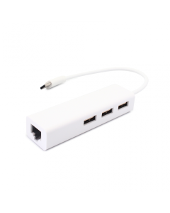 Adapter Type C na 3 USB 2.0 + RJ45 (100Mb) JWD-T4 - 85460