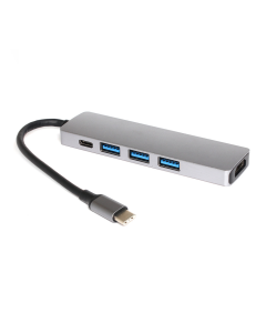 Adapter Type C na HDMI 3xUSB 3.0 type C 5u1 - 201815-1