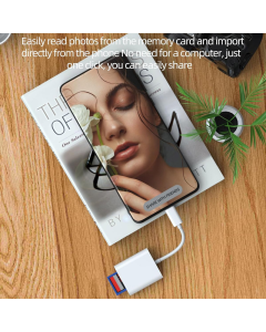 Adapter Type-C na SD/TF card čitač