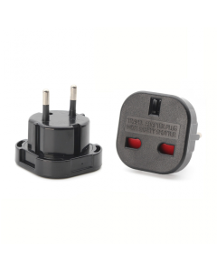 Adapter UK China na EU-Suko crni - 85337