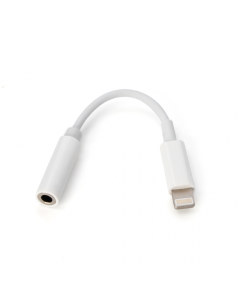 Adapter za slusalice iP-1 iPhone lightning na 3.5mm beli - 83605