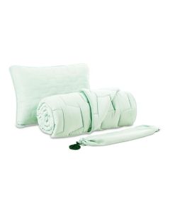 DORMEO AdaptiveGo set jastuk, jorgan i torba,mint zelena, 140X200cm - 110084814-1
