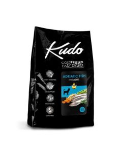 KUDO Hrana za pse Riba Adriatic Mini adult 3kg - 8606109019817