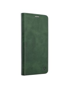 TERACELL Maska za Honor X7e tamno zelena Elegant Flip