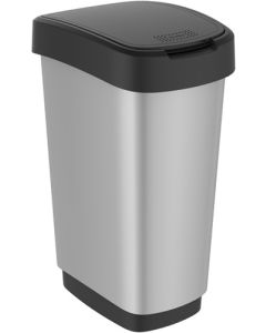 ROTHO Kanta za otpatke 50L Twist, siva/crna - RST50S