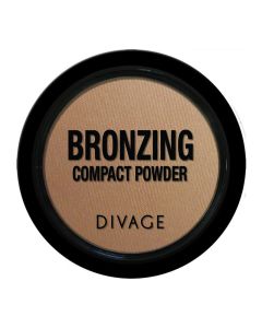 DIVAGE Bronzer za lice COMPACT POWDER 01, Natural - AGE18DIV