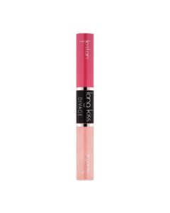 DIVAGE Sjaj za usne LONG KISS 08, 2u1, Pink Coral - AGE78DIV