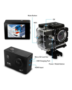 Akciona kamera GoPlus CamPro 4K Sports crna - 605922