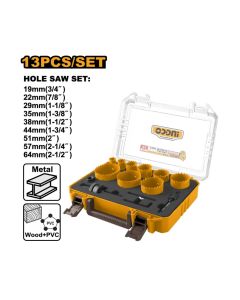 Set kruna za metal AKH0132 13/1 SUPER INGCO