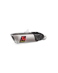 AKRAPOVIČ Slip-on line titan s-h10so17-hapxlt/1 - AKRSH10SO17HAPXLT1