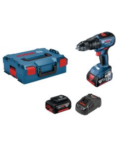 BOSCH Aku vibraciona bušilica-odvrtač GSB 18V-50 u L-BOXX 136 sa 2 x 5,0 Ah Li-ion , brzi punjač - 06019H5101