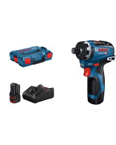 BOSCH Aku odvrtač GSR 12V-35 HX u L-BOXX 102 sa 2 x 3,0 Ah , brzi punjač - 06019J9100