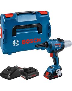 BOSCH Aku pištolj za pop nitne GRG 18V-16 C, 2x4,0Ah ProCORE u L-Boxx koferu, brzi punjač - 06019K5001