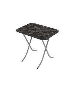 ALESTA Sto sklopivi 60x80 cm crni mermer - AL10026CM