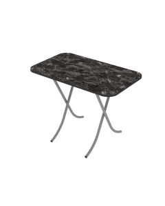 ALESTA Sklopivi sto Crni  mermer  10028CM - AL10028CM