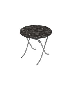 ALESTA Sklopivi sto Crni mermer 10038CM - AL10038CM