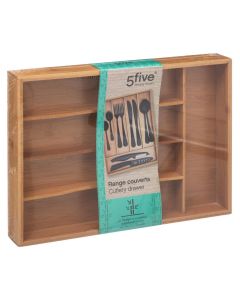FIVE Organizator za pribor 34x25x4,3cm, bambus natural - 115242-1