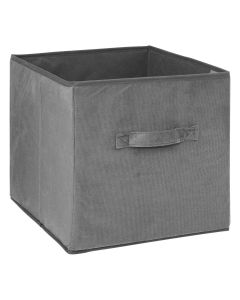 FIVE Kutija za odlaganje 31x31cm Velvet,siva - 160455A