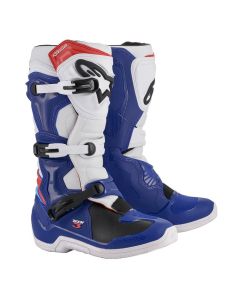 ALPINESTARS Tech 3 čizme plv/bel/crv 38 - ALP2013018723V43