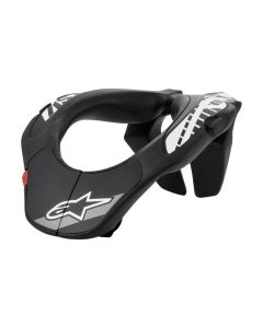 ALPINESTARS Deč štitnik vrata crn/bel os