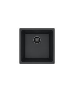 ALVEUS Sudopera Omni 20 G90 crna mat sa crnim sifonom.