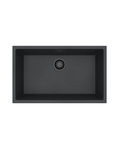 ALVEUS Sudopera Omni 40 G90 crna mat sa crnim sifonom.