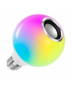 LED RGB Bluetooth sijalica sa zvučnikom 15 W, E27, daljinskim upravljač