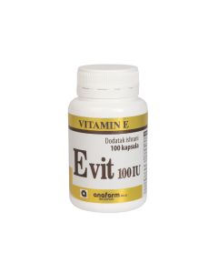 ANAFARM Vitamin E 100 IU, 100 kapsula - ANAF2