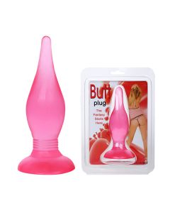 Roze analni dildo 14cm - 017006