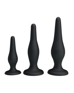 Set silikonskih analnih dildoa - 014456H
