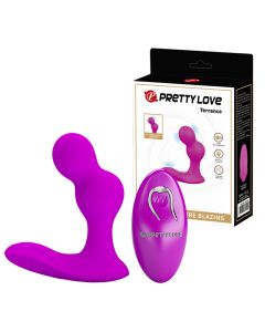 Analni vibrator sa bezicnim daljinskim Terrance - 040156W