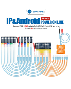 Android Power kabel Sunshine Iboot D za iPhone 8-16 - 617839