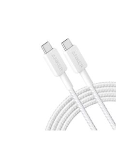 ANKER 322 TypeC na TypeC kabl pleteni 1.8m, bela