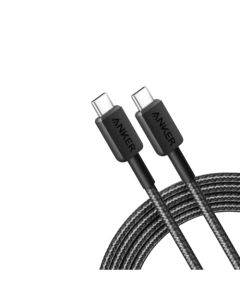 ANKER 322 TypeC na TypeC kabl pleteni 1.8m, crna