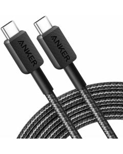 ANKER 322 USB-C to USB-C Cable (6ft Braided) Black