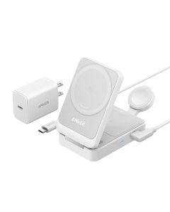 Anker MagGo WIFI Charging Station(15W, 3in1) white