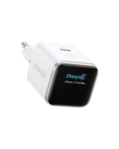 ANKER Nano kućni punjač sa ekranom 45W, Type C, bela