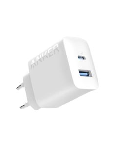 ANKER Punjač 20W Type C + Type A, bela - 1870001