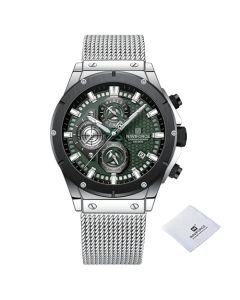 NAVIFORCE 8027 Muški sat, Srebrne boje - ANQORSMZEX
