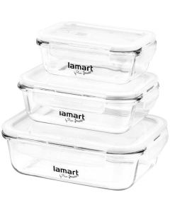 LAMART Set kutija za odlaganje hrane 3/1 LT6011 - APA01011